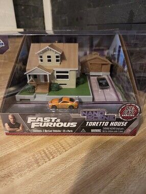 Fast And Furious NIB Toretto House RARE & COLLECTABLE